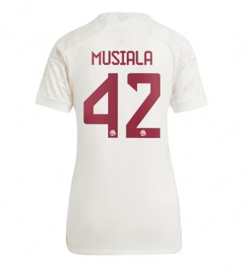 Maillot de foot Bayern Munich Jamal Musiala #42 Troisième Femmes 2023-24 Manches Courte